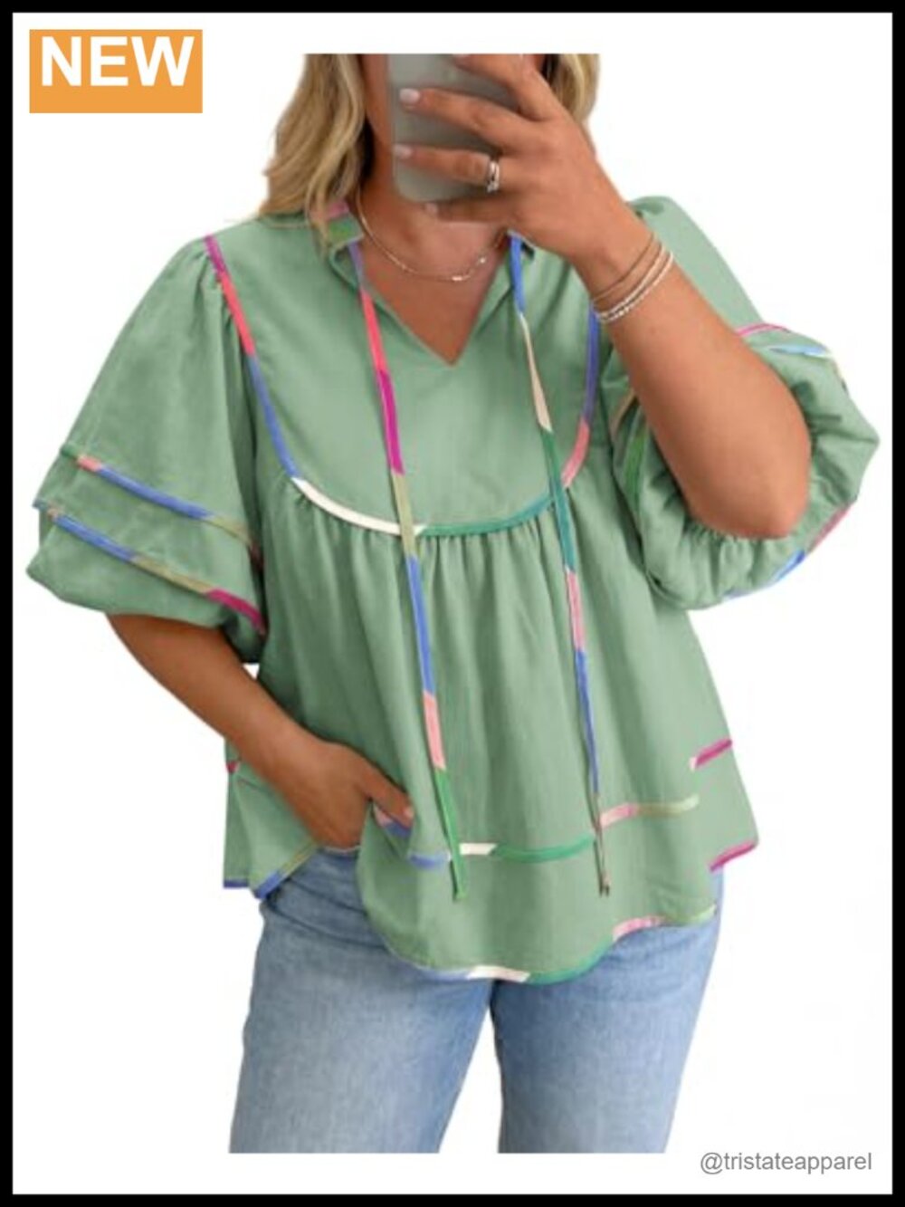 Plus Size Babydoll Peplum Top Cotton Short Sleeve Flowy